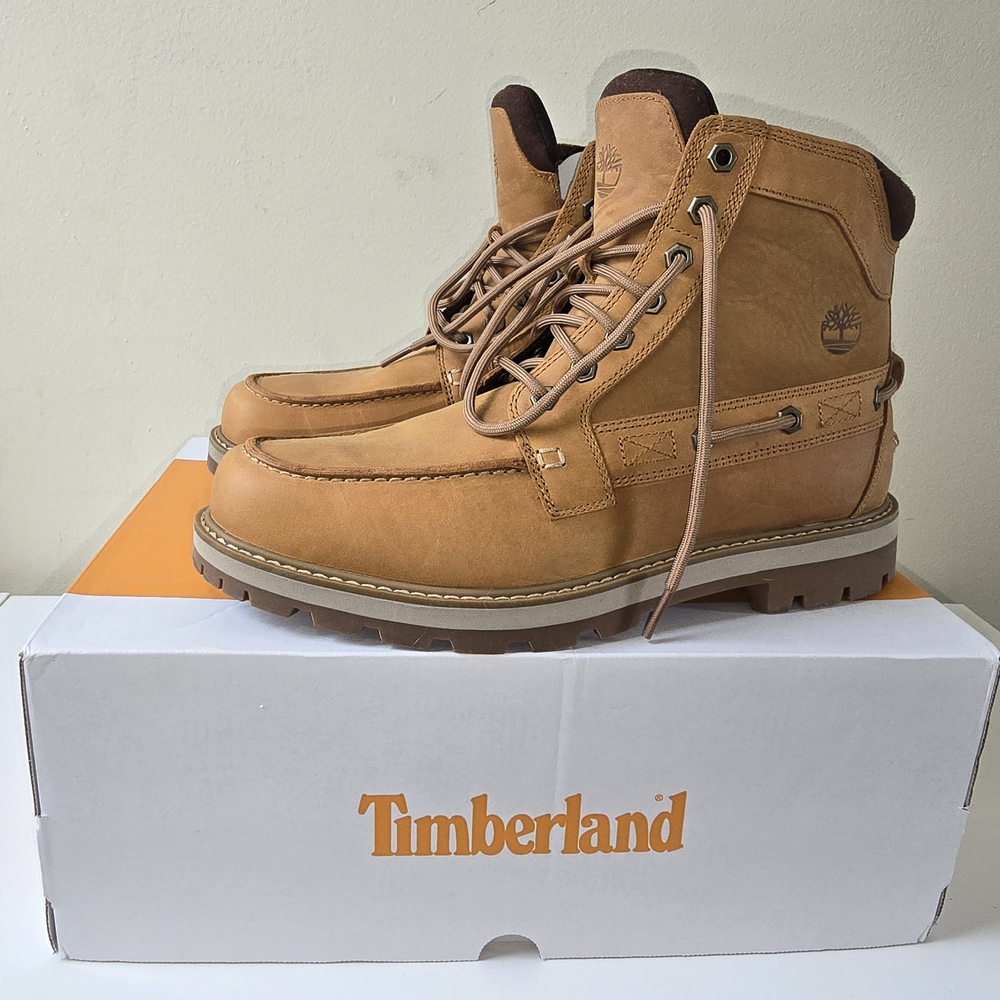 Timberland Men's Light Brown Leather Boots